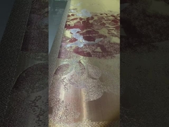 0.4mm 厚さ アート銅網壁紙 洗練された豪華なインテリア